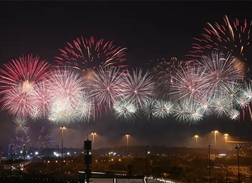 黎平县焰火晚会